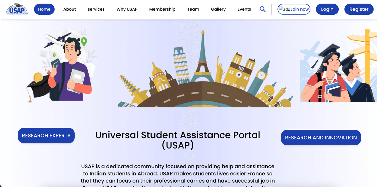 Universal Student Assistance Portal